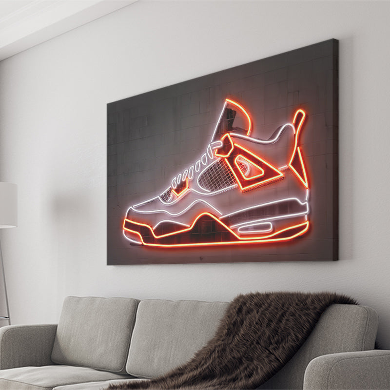 LV Hi Top Sneaker Shoes Nike Jordan Graffiti Pop Art Wall Art | Pop art,  Multi canvas painting, Doddle art